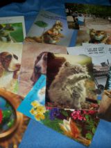 LOT VRAC DE 550 A 600 CARTES POSTALES 