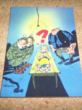 lot 5 cartes postales  BD spirou NEUVES 