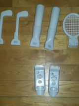 Wii+ Manettes+ Jeux+ Wii Fit +accessoires