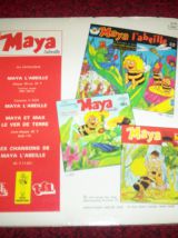 DISQUE SERIE TV MAYA L'ABEILLE et jerome + livret 