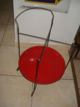 TABLE ROULANTE 1950 METAL KITCH ELVIS