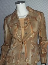 Ensemble pantalon été "Anne d'Aleth" imprimé T36