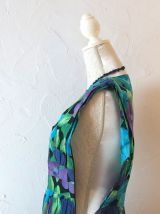 Robe printanière vintage Caroline Rohmer tendance années 80 T38