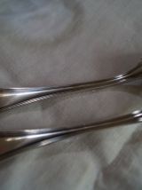 Ercuis-Couverts de Baptême en métal argenté