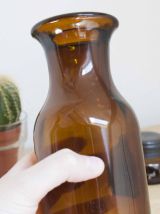 flacon en verre ambré LEVER