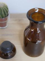 flacon en verre ambré LEVER