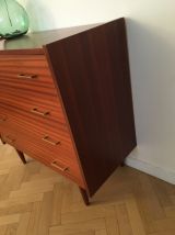 Commode vintage années 50 pieds compas style scandinave