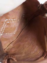 sac vintage cuir style hippie, bohème