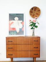 Commode coiffeuse vintage 60's pieds compas