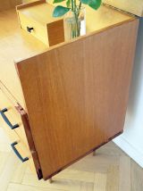 Commode coiffeuse vintage 60's pieds compas