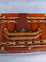Valisette Vintage en Bambou