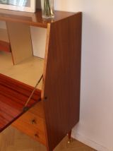 Secrétaire bureau vintage années 60 scandinave