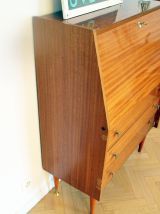 Secrétaire bureau vintage années 60 scandinave