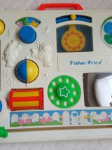 Tableau d'activité Fisher Price vintage