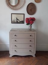 Grande commode plateau en marbre