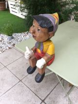 Pinocchio Vintage en bois 