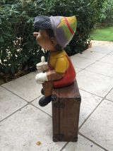 Pinocchio Vintage en bois 