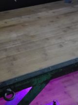 Console Indus Metal et bois 