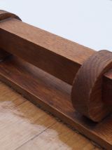 Plateau en bois années 40