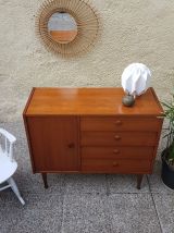 Commode enfilade meuble sous vasque vintage