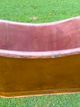 Baignoire en cuivre