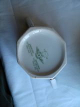 Service à café MC&amp;Cie, porcelaine de Limoges, motif floral géométrique, années 1920