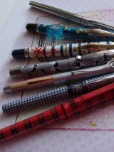 Stylos plume de marque lot de 7 