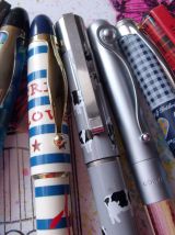 Stylos plume de marque lot de 7 