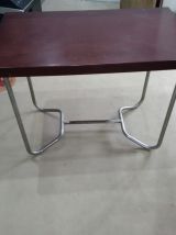 tables + fauteuil métal et bakelite