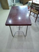 tables + fauteuil métal et bakelite