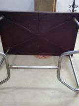 tables + fauteuil métal et bakelite