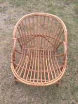 Fauteuil en rotin