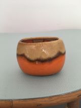 Lot de 3 vases en céramique vintage