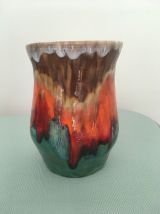 Lot de 3 vases en céramique vintage