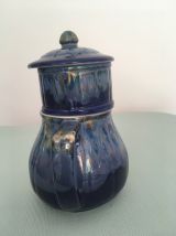 Théière trois pièces vintage en céramique