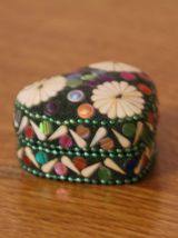Lot de 2 petites boîtes à bijoux