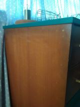 Commode vintage scandinave bois-vert