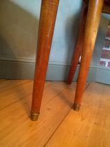 2 chaises cannées médaillon style Louis XVI