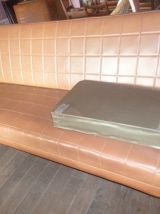 salon vintage skai canape 2 fauteuils 1960