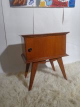 Chevet vintage une porte pieds compas