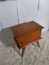 Chevet vintage une porte pieds compas