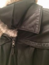 Veste cuir femme Gérard Darel