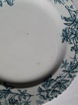 5 assiettes Terre de Fer, Moustiers