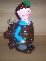 bouteille en céramique + verre plastique dur 