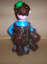 bouteille en céramique + verre plastique dur 