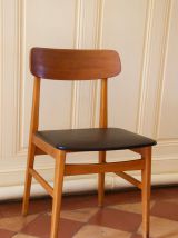 Série de six chaises scandinaves Ulferts