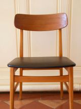 Série de six chaises scandinaves Ulferts