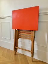 Bureau pliant années 60 et son tableau noir