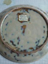 Assiette en ceramique de Vallauris fleurs