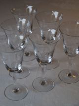Verres à pied vintage